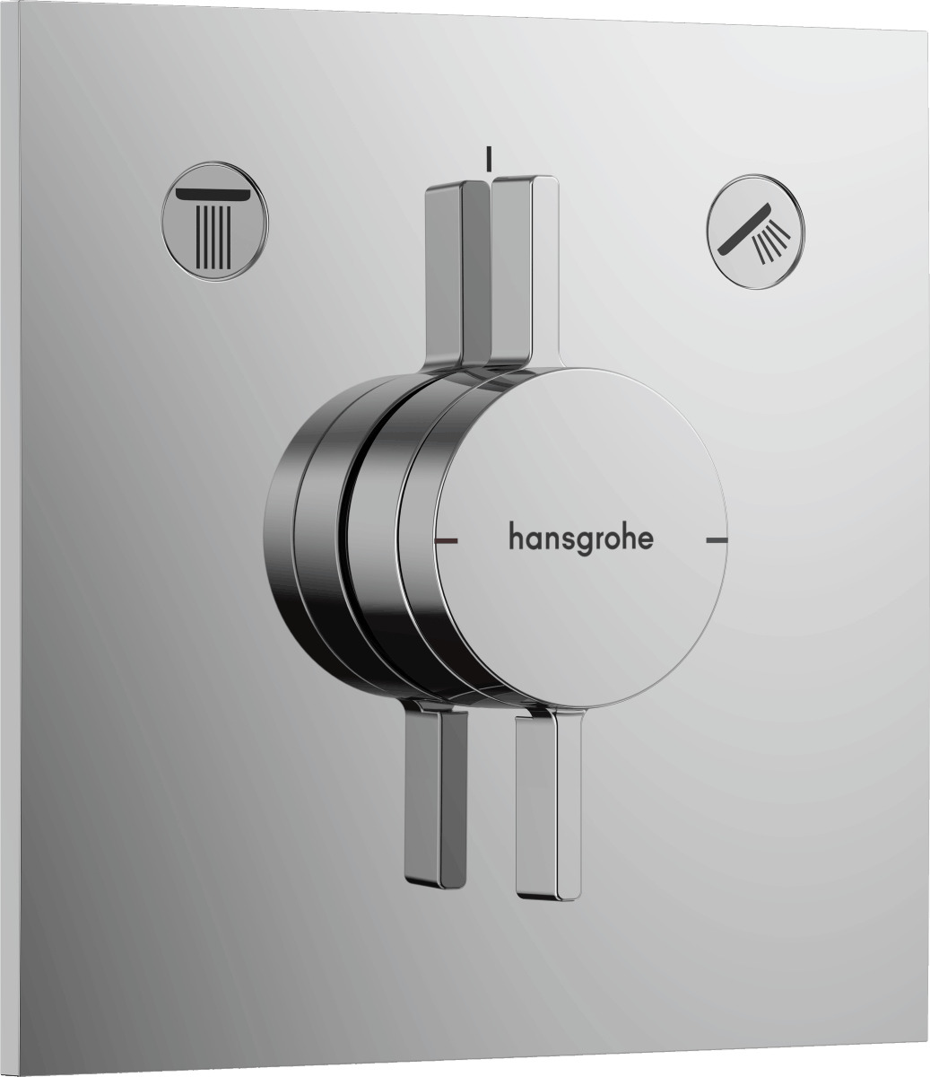 Vanová baterie Hansgrohe DuoTurn E bez podomítkového tělesa chrom 75417000 Hansgrohe