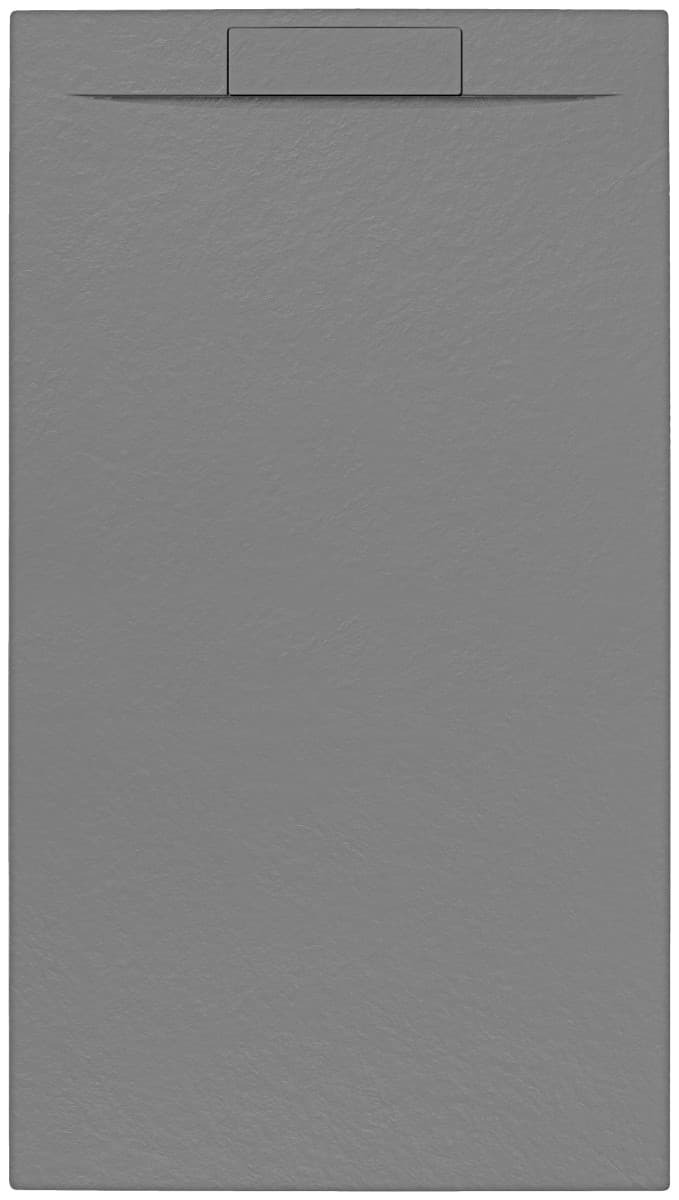 Sprchová vanička obdélníková SAT Fusion 160x90 cm litý mramor Gris SATFU16090GR SAT