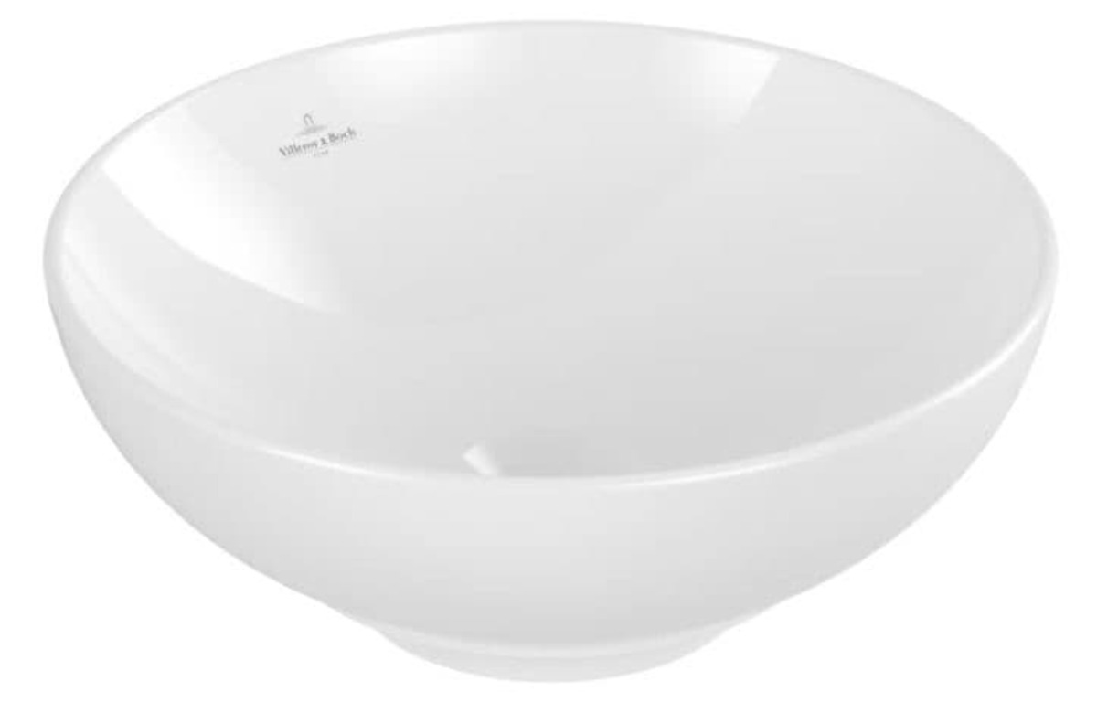 Umyvadlo na desku Villeroy & Boch Loop & Friends 38x38 cm bez otvoru pro baterii 4A450001 Villeroy & Boch