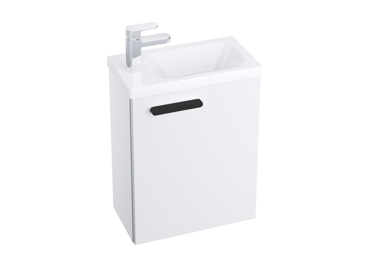 Koupelnová skříňka pod umyvadlo Ravak Chrome II 40x50x22 cm bílá lesk X000001750 Ravak