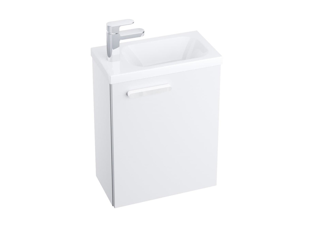 Koupelnová skříňka pod umyvadlo Ravak Chrome II 40x50x22 cm bílá lesk X000001782 Ravak