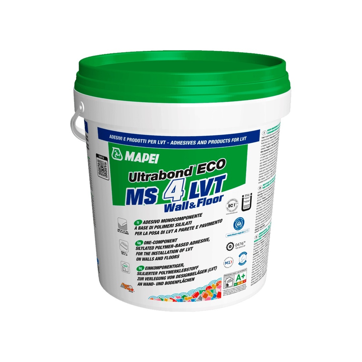 Lepidlo Mapei Ultrabond ECO MS 4LVT wall & floor 7 kg ULTRABONDECOMS4LVT Mapei