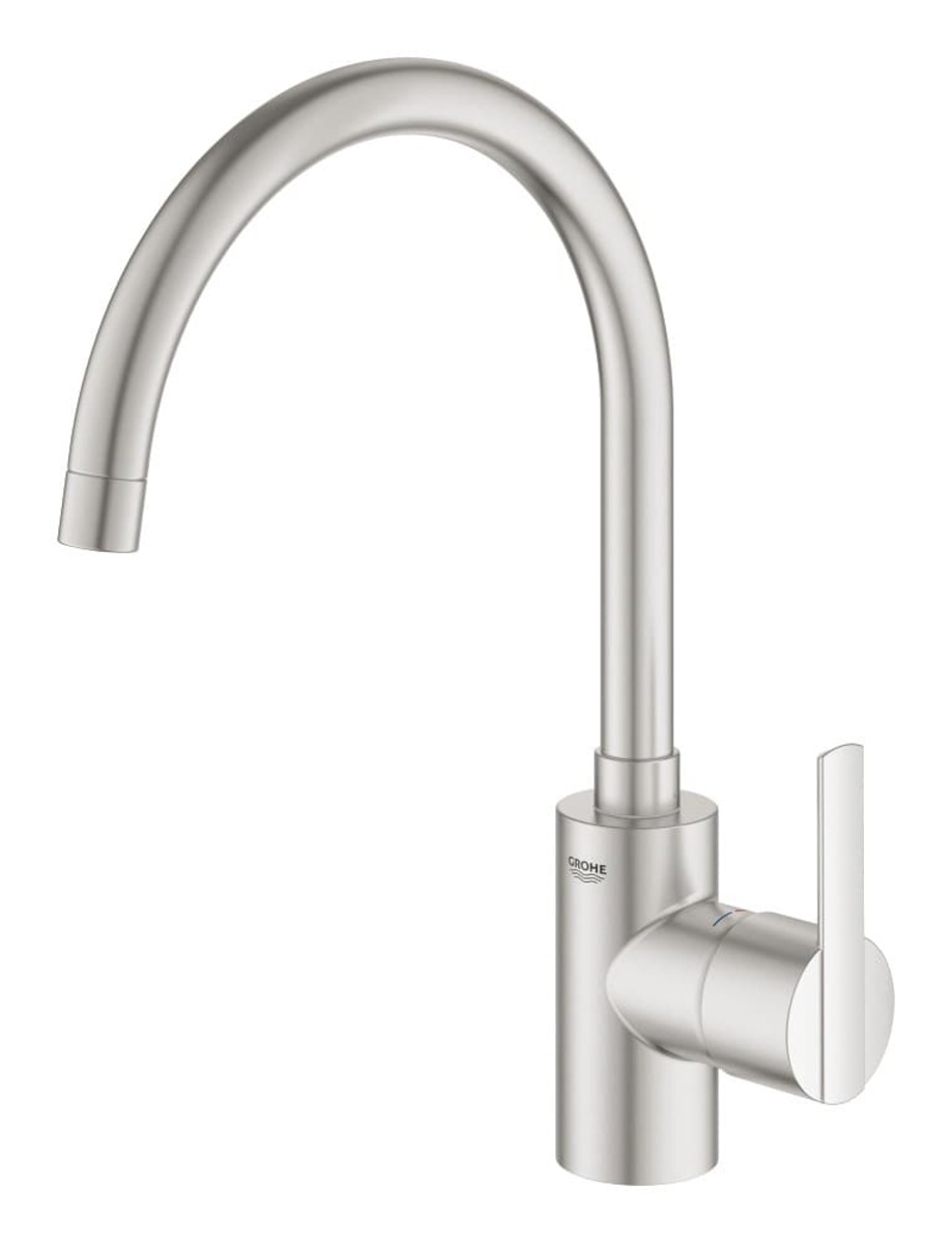 Dřezová baterie Grohe Feel s otočným ramínkem supersteel 32670DC2 Grohe