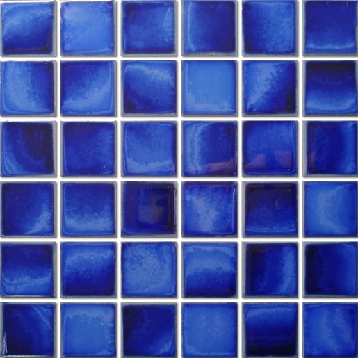 Keramická mozaika Premium Mosaic deep blue 31x31 cm lesk MOSBH5DBLL Premium Mosaic