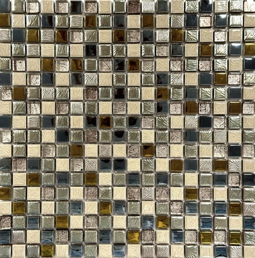 Mozaika Premium Mosaic mix barev 30x30 cm lesk MOSMSK13 Premium Mosaic