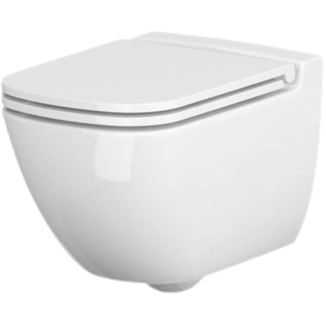 Cersanit Caspia wc s prkénkem softclose závěsné zadní odpad K701-103 Cersanit