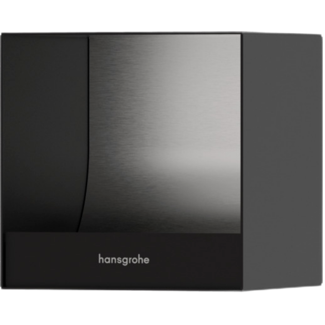 Hansgrohe XtraStoris Original držák toaletního papíru matná černá 56 065 670 Hansgrohe