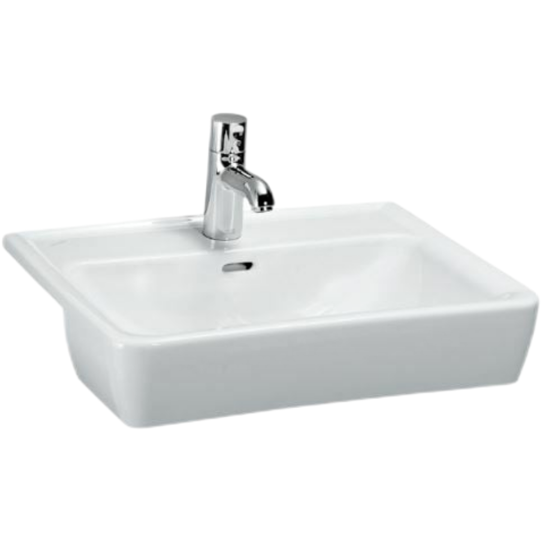 Laufen Laufen Pro umyvadlo 56x44 cm otvor pro baterii uprostřed h8129610001041 1296.1.000.104.1 Laufen