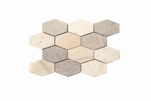 Mozaika Mosavit Hexagonal mix 25x37 cm mat SUMBA Mosavit