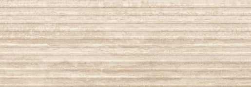 Obklad Ragno Travertino beige 3D vein cut 40x120 cm reliéfní RCUN Ragno