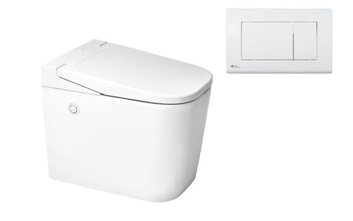 Ultimax stojící WC s technologií OptimFlush včetně nádržky a nástěnného tlačítka SATOFSHFS3.B20 Ultimax