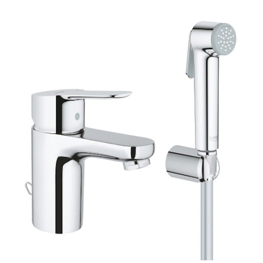 Umyvadlová baterie Grohe Edge s bidetovou sprškou chrom 23757000 Grohe